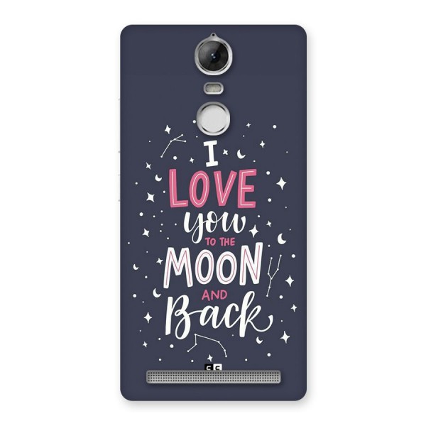 Love To The Moon Back Case for Vibe K5 Note