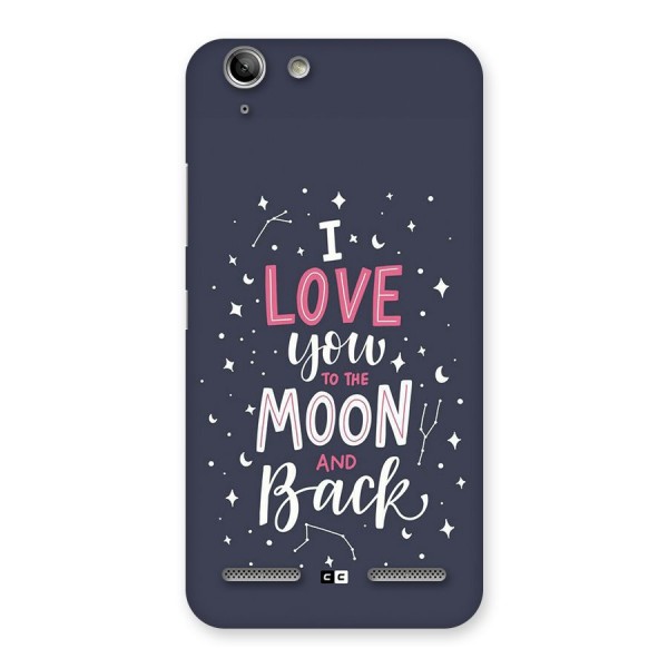 Love To The Moon Back Case for Vibe K5 Plus