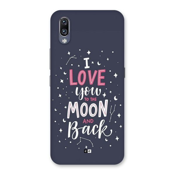 Love To The Moon Back Case for Vivo NEX