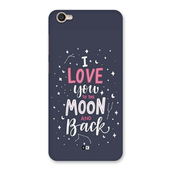 Love To The Moon Back Case for Vivo Y55