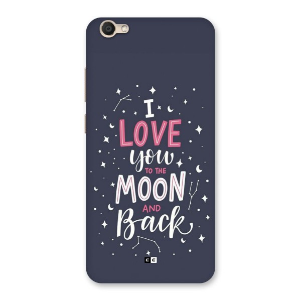 Love To The Moon Back Case for Vivo Y67