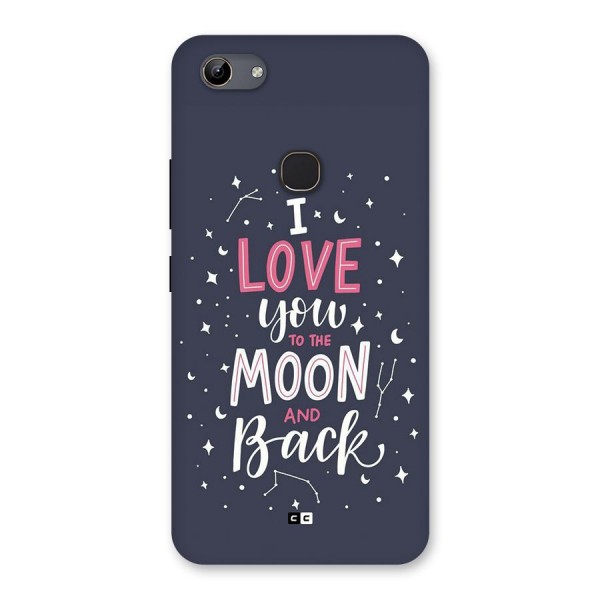 Love To The Moon Back Case for Vivo Y81