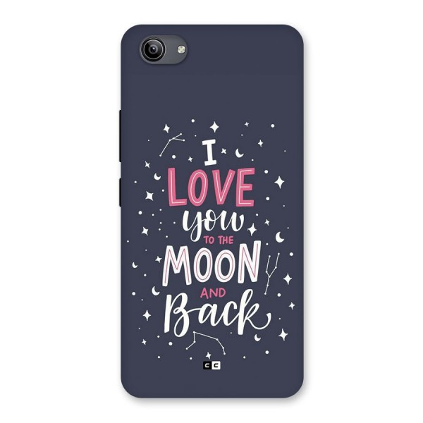 Love To The Moon Back Case for Vivo Y81i