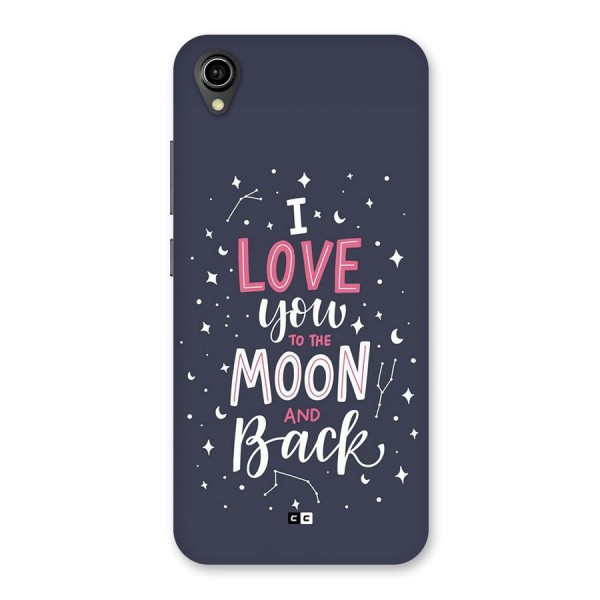 Love To The Moon Back Case for Vivo Y91i