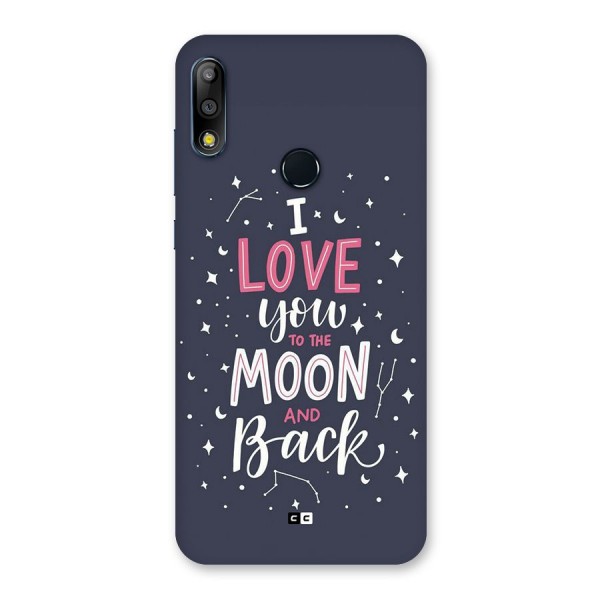 Love To The Moon Back Case for Zenfone Max Pro M2
