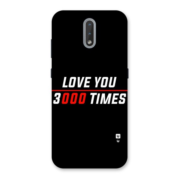 Love You 3000 Times Back Case for Nokia 2.3