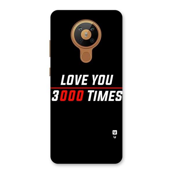 Love You 3000 Times Back Case for Nokia 5.3