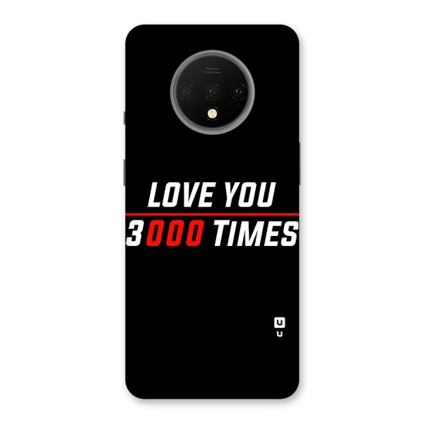 Love You 3000 Times Back Case for OnePlus 7T