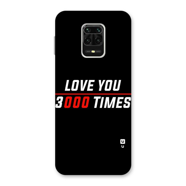 Love You 3000 Times Back Case for Poco M2 Pro