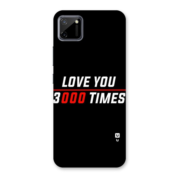 Love You 3000 Times Back Case for Realme C11
