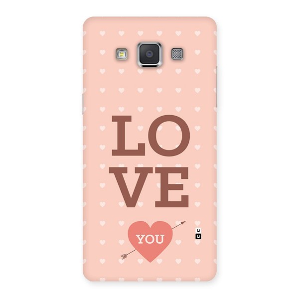 Love You Hearts Back Case for Galaxy Grand 3