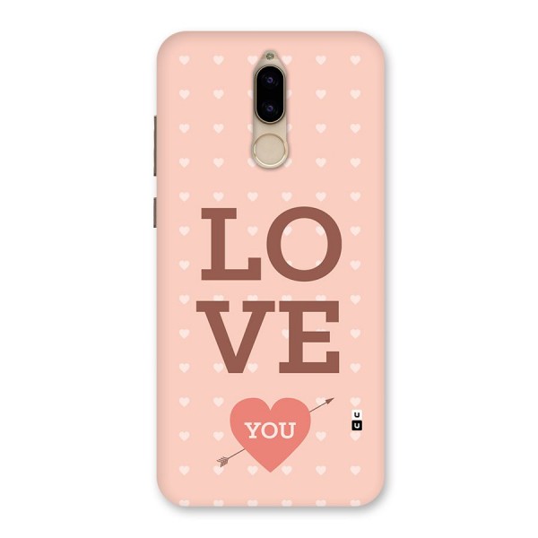 Love You Hearts Back Case for Honor 9i