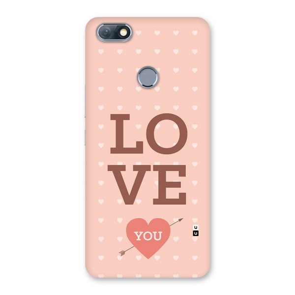 Love You Hearts Back Case for Infinix Note 5