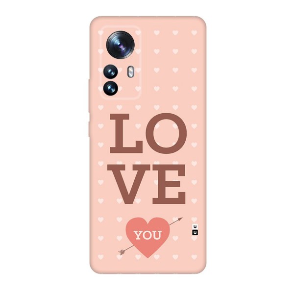 Love You Hearts Back Case for Xiaomi 12 Pro