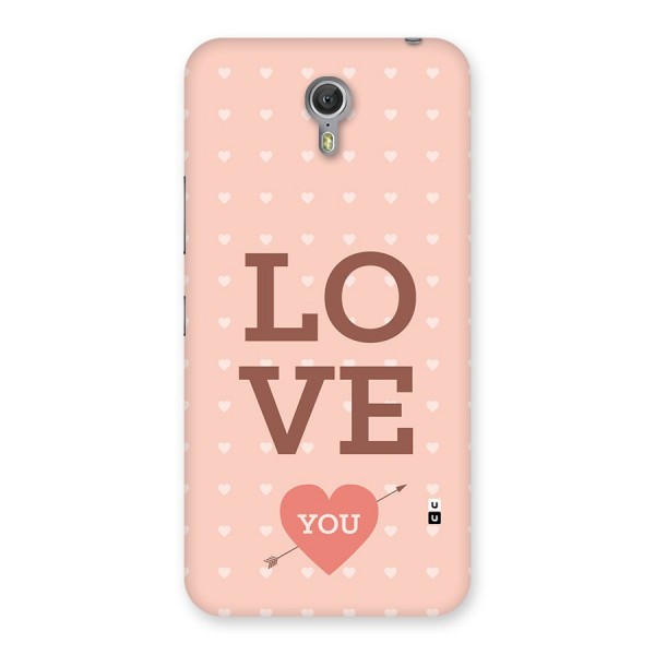Love You Hearts Back Case for Zuk Z1