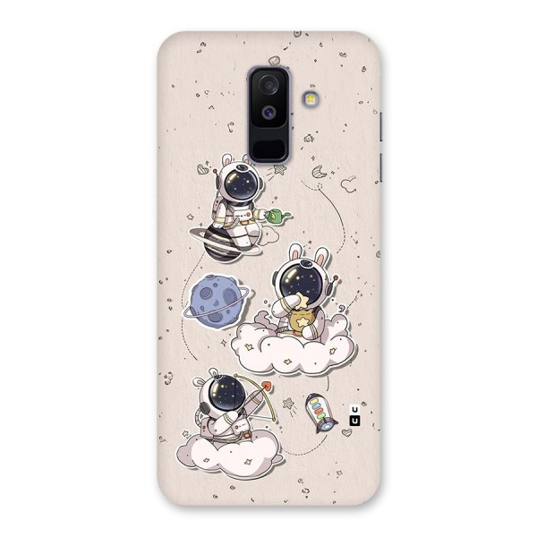 Lovely Astronaut Playing Back Case for Galaxy A6 Plus