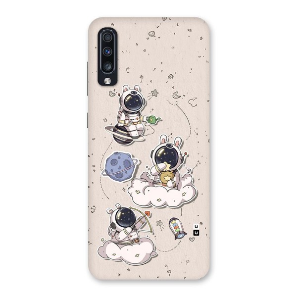 Lovely Astronaut Playing Back Case for Galaxy A70