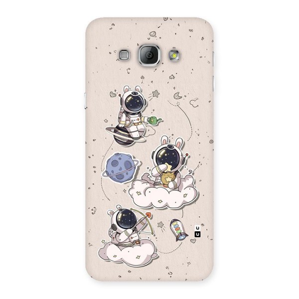 Lovely Astronaut Playing Back Case for Galaxy A8