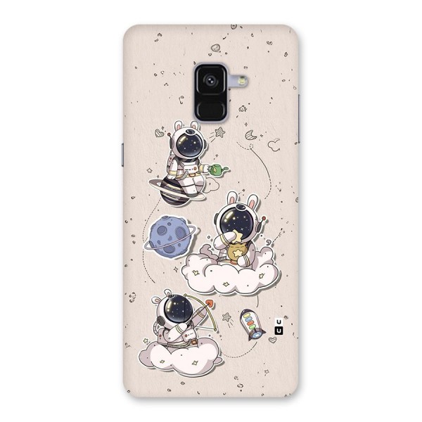 Lovely Astronaut Playing Back Case for Galaxy A8 Plus