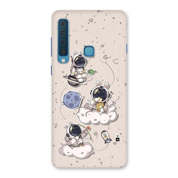 Lovely Astronaut Playing Back Case for Galaxy A9 (2018)