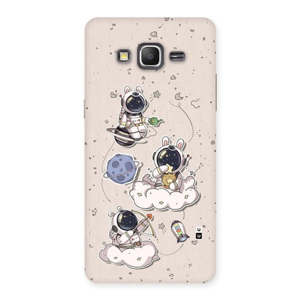 Lovely Astronaut Playing Back Case for Galaxy Grand Prime