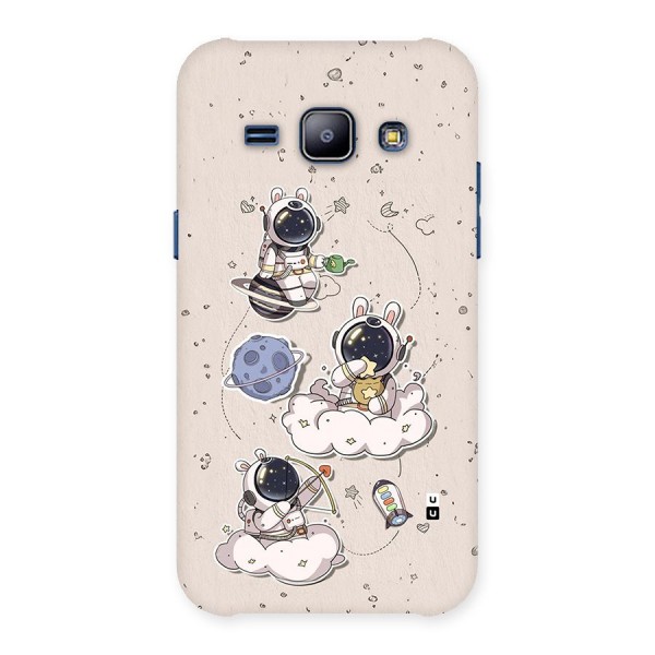 Lovely Astronaut Playing Back Case for Galaxy J1