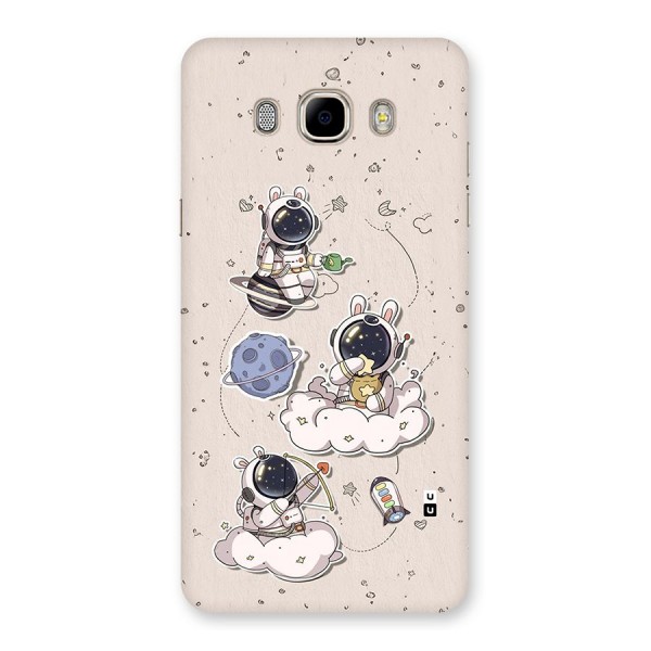 Lovely Astronaut Playing Back Case for Galaxy J7 2016