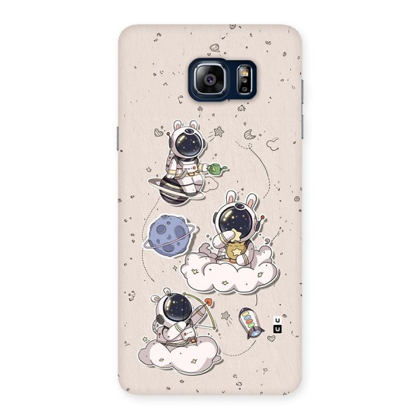 Lovely Astronaut Playing Back Case for Galaxy Note 5