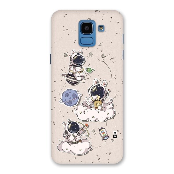 Lovely Astronaut Playing Back Case for Galaxy On6