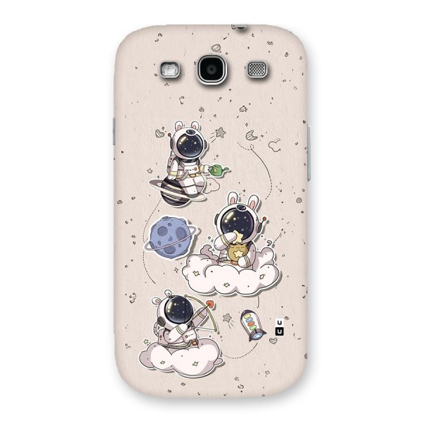 Lovely Astronaut Playing Back Case for Galaxy S3