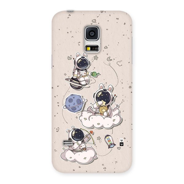 Lovely Astronaut Playing Back Case for Galaxy S5 Mini