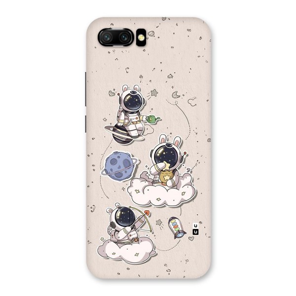 Lovely Astronaut Playing Back Case for Honor 10