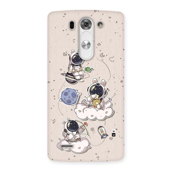 Lovely Astronaut Playing Back Case for LG G3 Mini