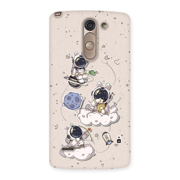 Lovely Astronaut Playing Back Case for LG G3 Stylus
