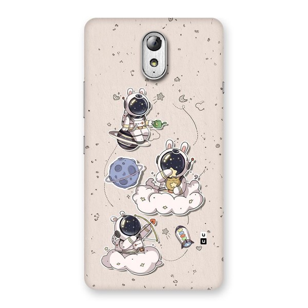 Lovely Astronaut Playing Back Case for Lenovo Vibe P1M