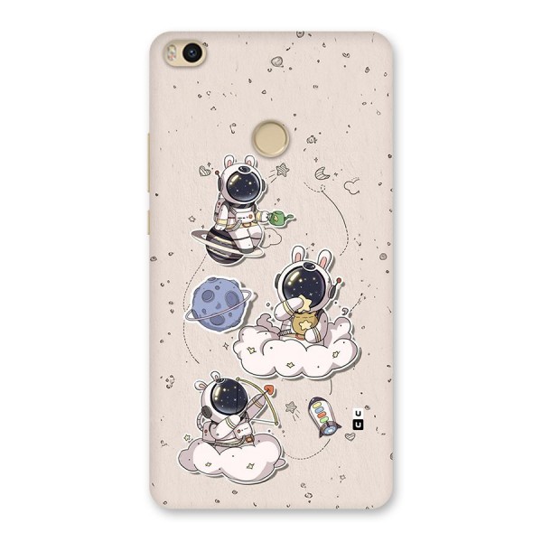 Lovely Astronaut Playing Back Case for Mi Max 2