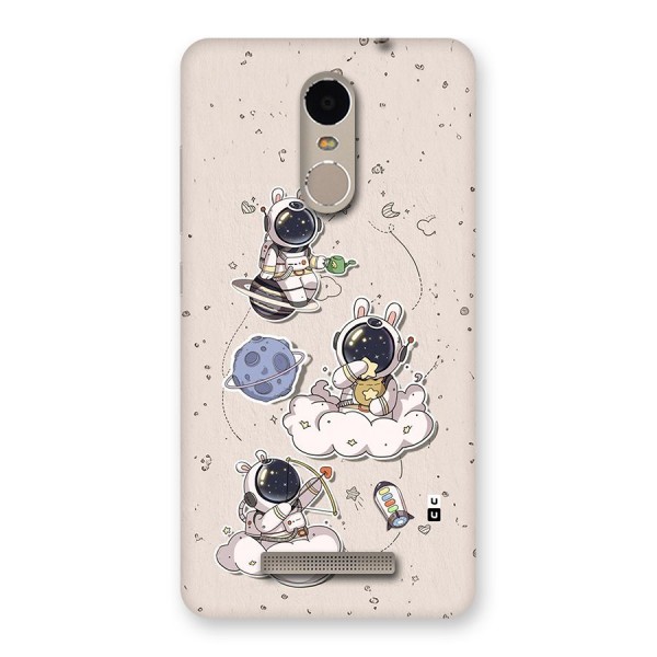 Lovely Astronaut Playing Back Case for Redmi Note 3