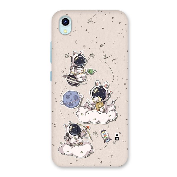 Lovely Astronaut Playing Back Case for Vivo Y1s