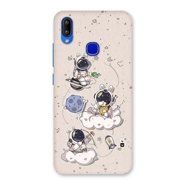 Lovely Astronaut Playing Back Case for Vivo Y91