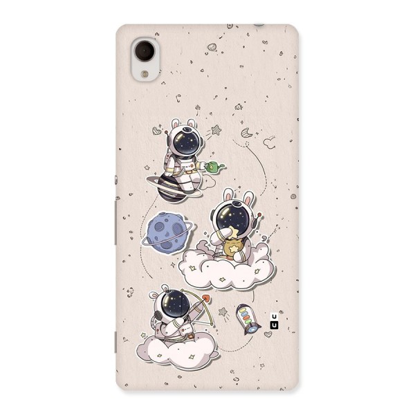 Lovely Astronaut Playing Back Case for Xperia M4