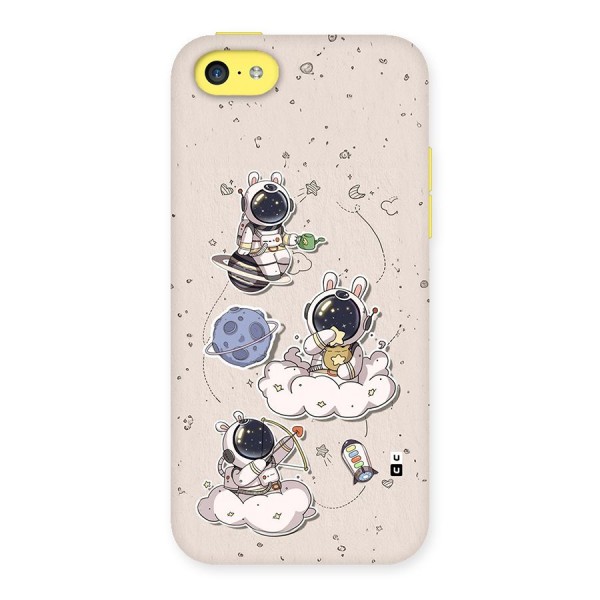 Lovely Astronaut Playing Back Case for iPhone 5C
