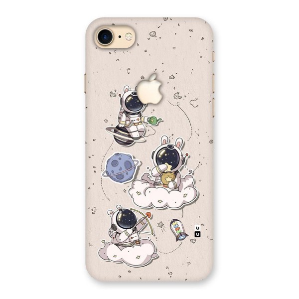 Lovely Astronaut Playing Back Case for iPhone 7 Apple Cut