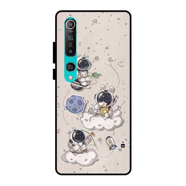 Lovely Astronaut Playing Metal Back Case for Mi 10