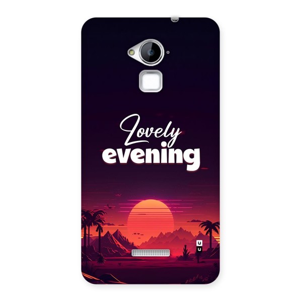 Lovely Evening Back Case for Coolpad Note 3
