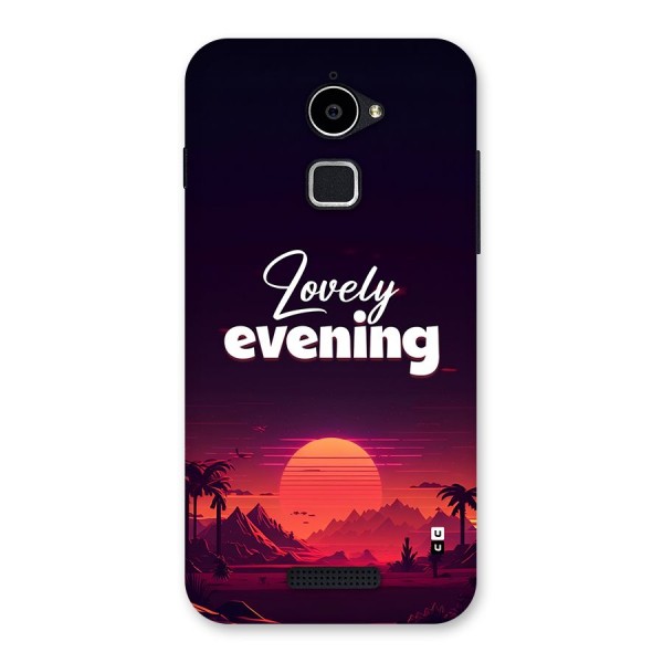 Lovely Evening Back Case for Coolpad Note 3 Lite