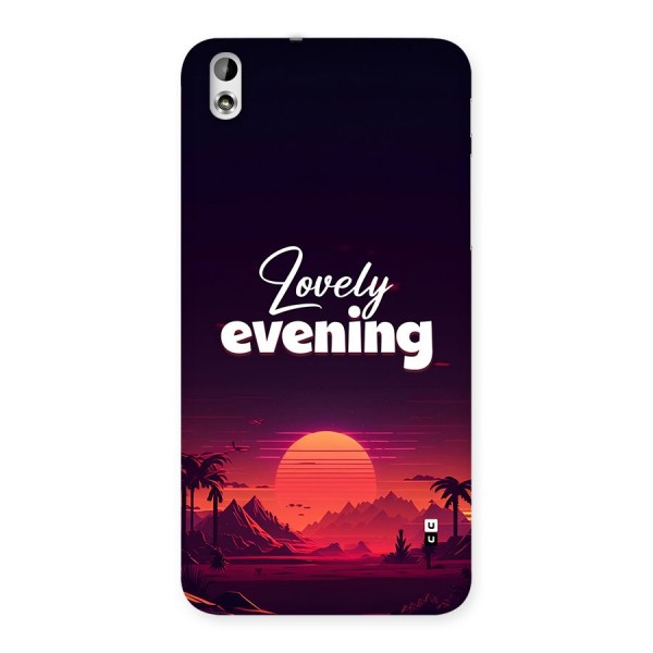 Lovely Evening Back Case for Desire 816