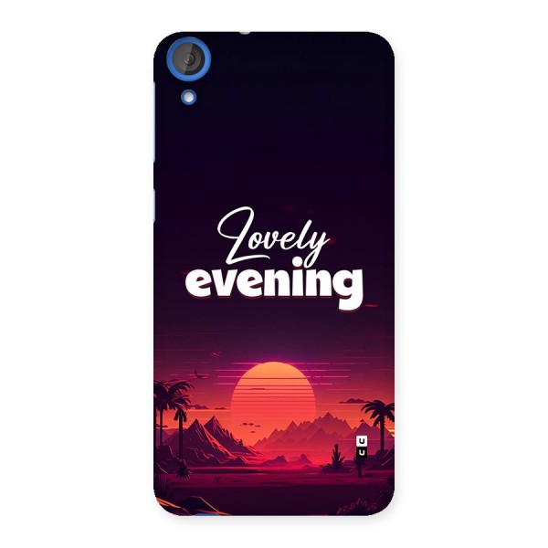 Lovely Evening Back Case for Desire 820