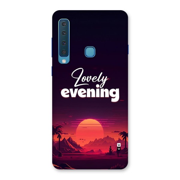 Lovely Evening Back Case for Galaxy A9 (2018)