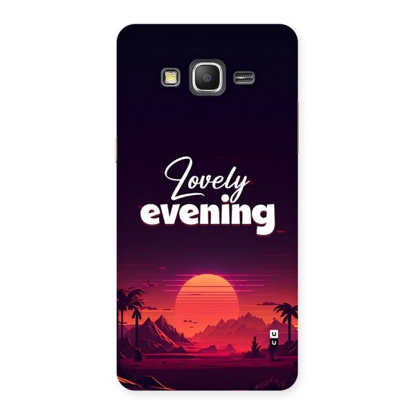Lovely Evening Back Case for Galaxy Grand Prime