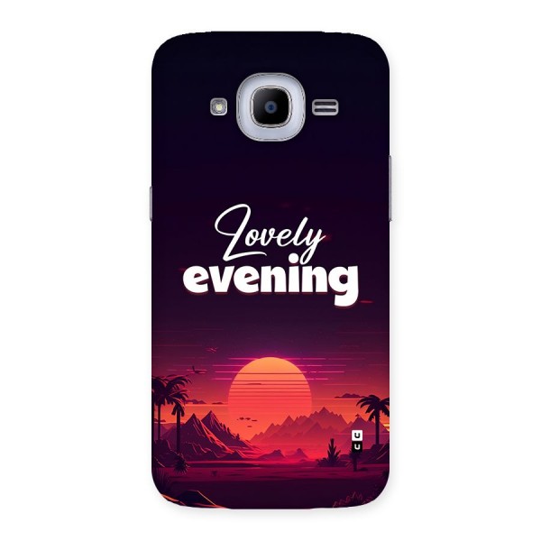 Lovely Evening Back Case for Galaxy J2 2016